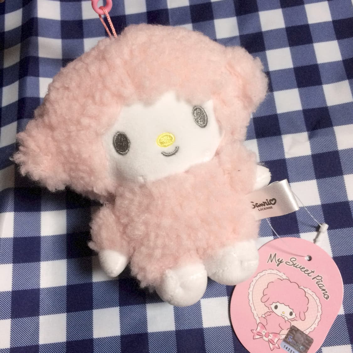 고전키티 산리오 정품 마이피아노 마이멜로디 마스코트 키링 헬로키티 인형 상품이미지2