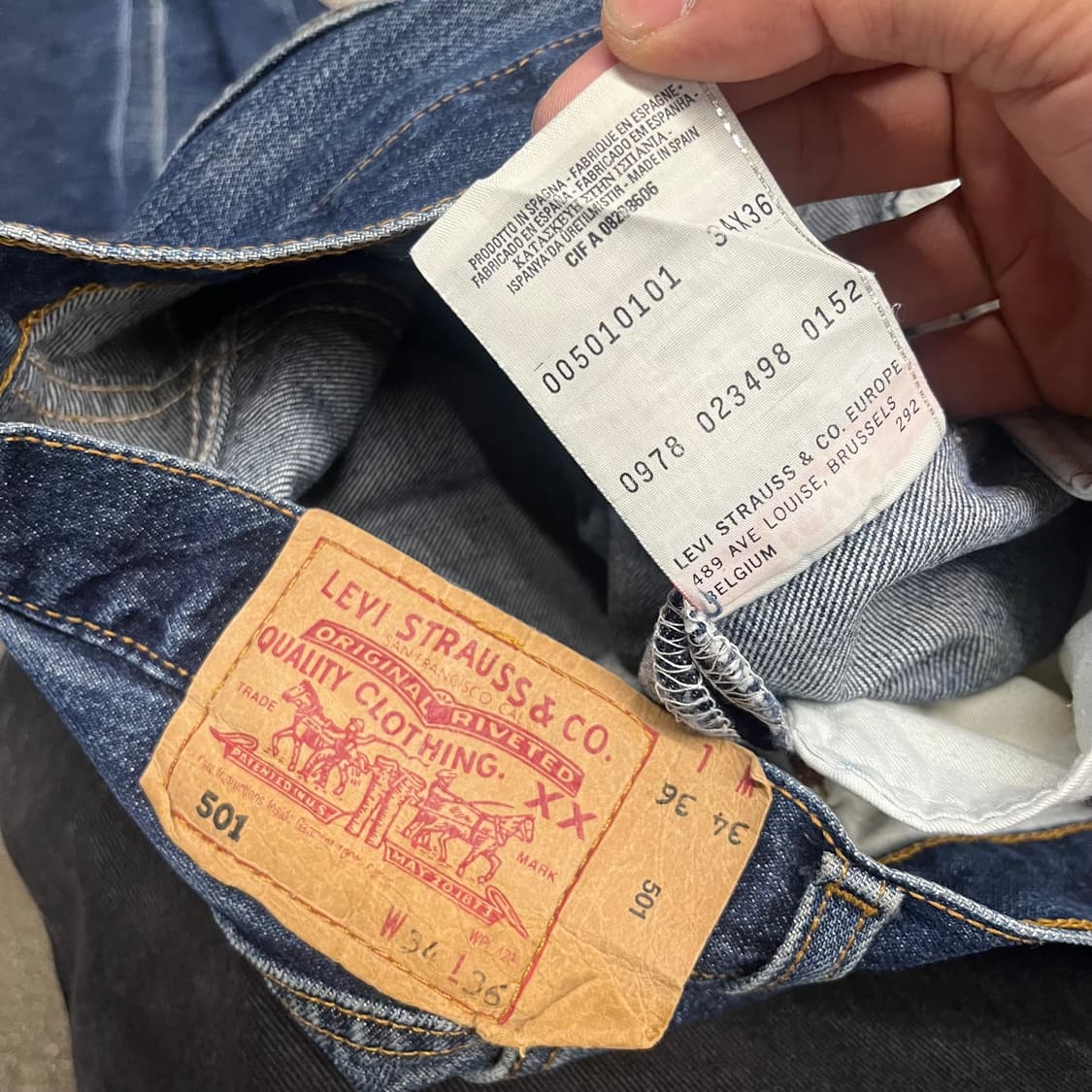 90s Levis501 데님 팬츠 (32“) 상품이미지7