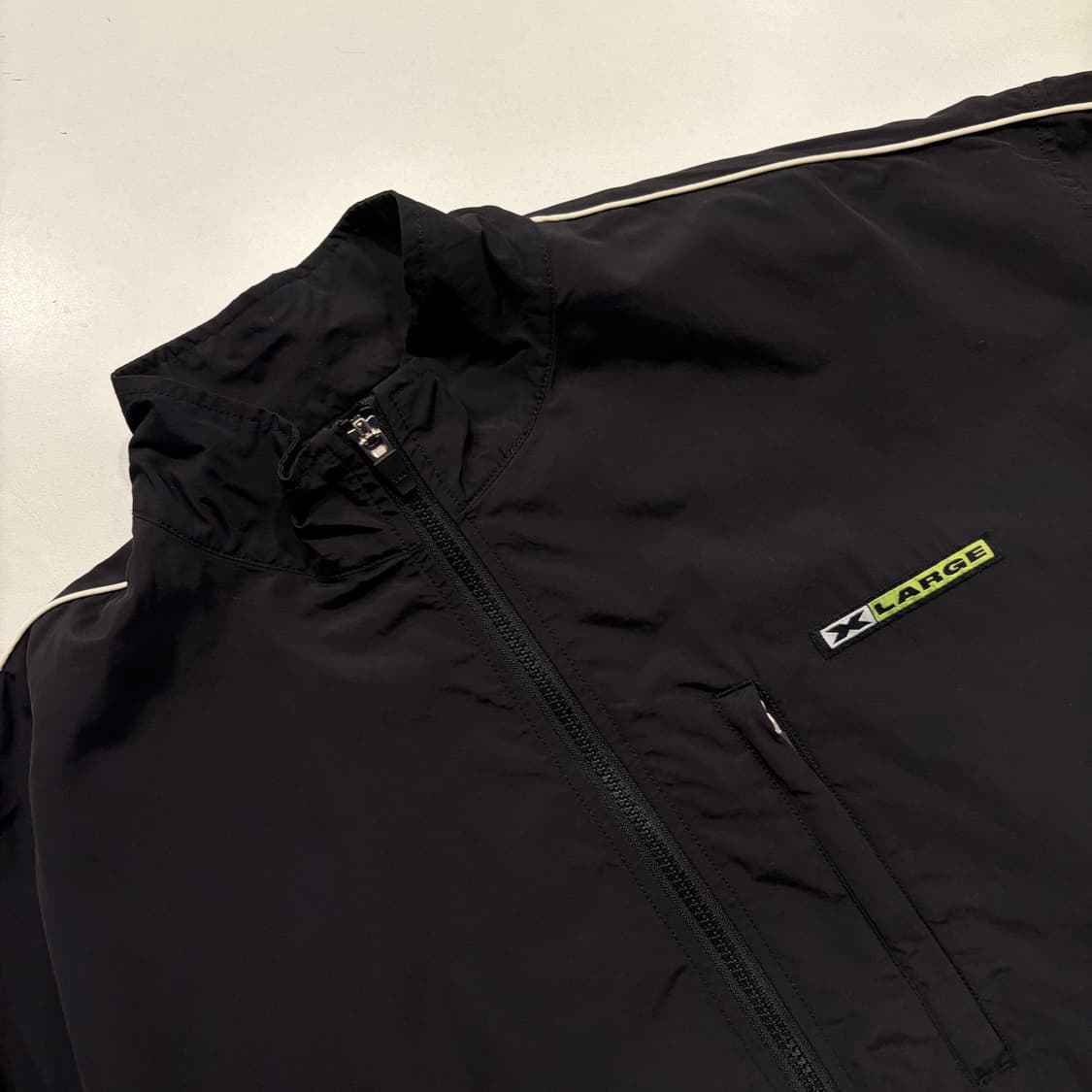 [L] XLARGE 엑스라지 블랙 라인 바람막이 자켓 D30 상품이미지3