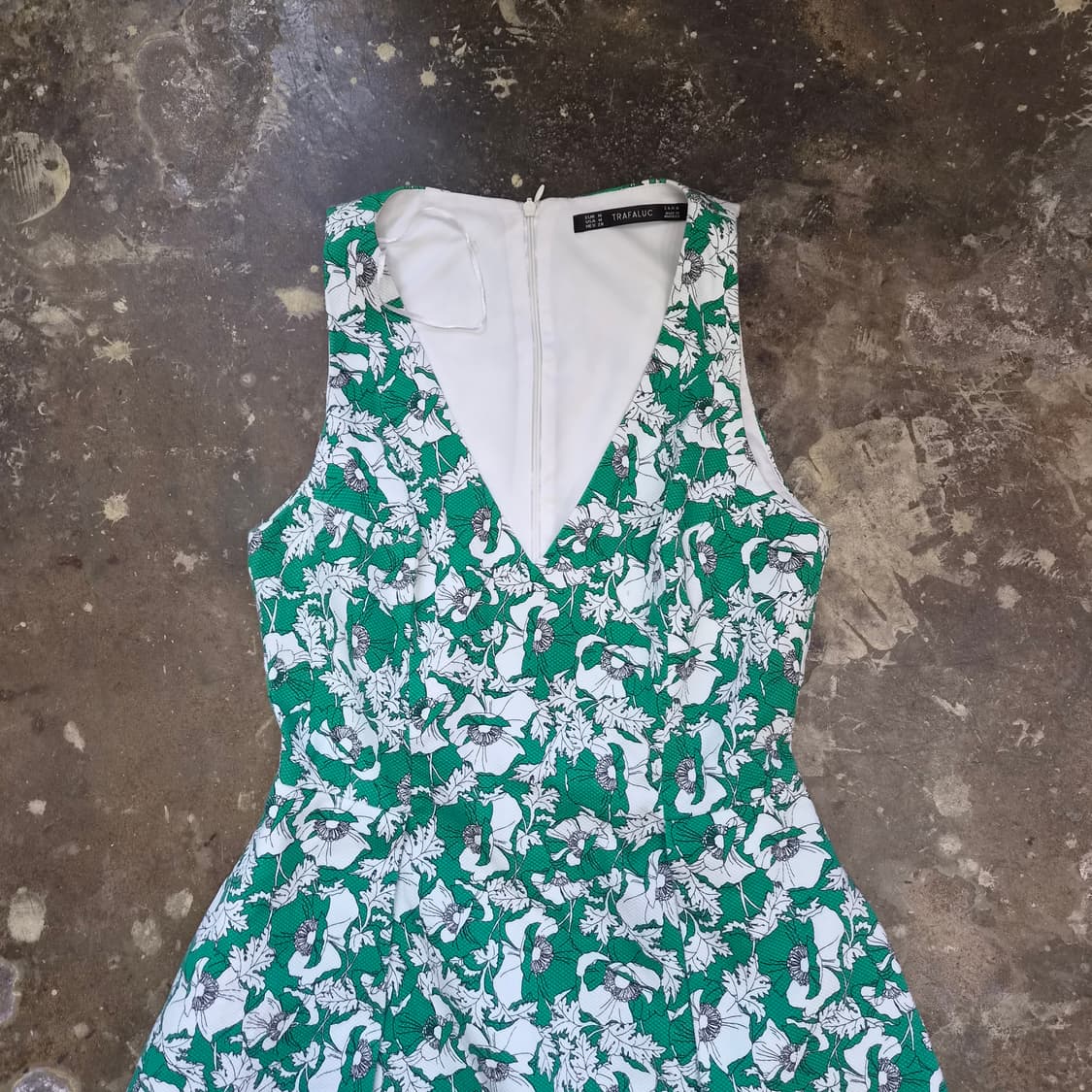 M) ZARA 자라 플라워 나염 원피스 상품이미지2