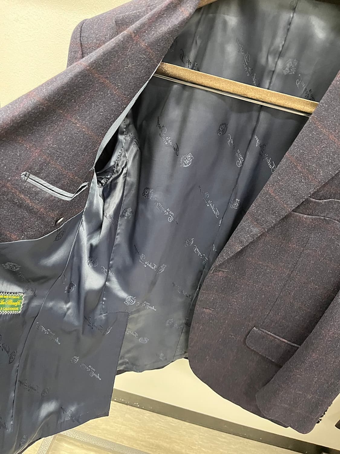 105,33-34) 로로피아나 비스포크 캐시미어 셋업  상품이미지7