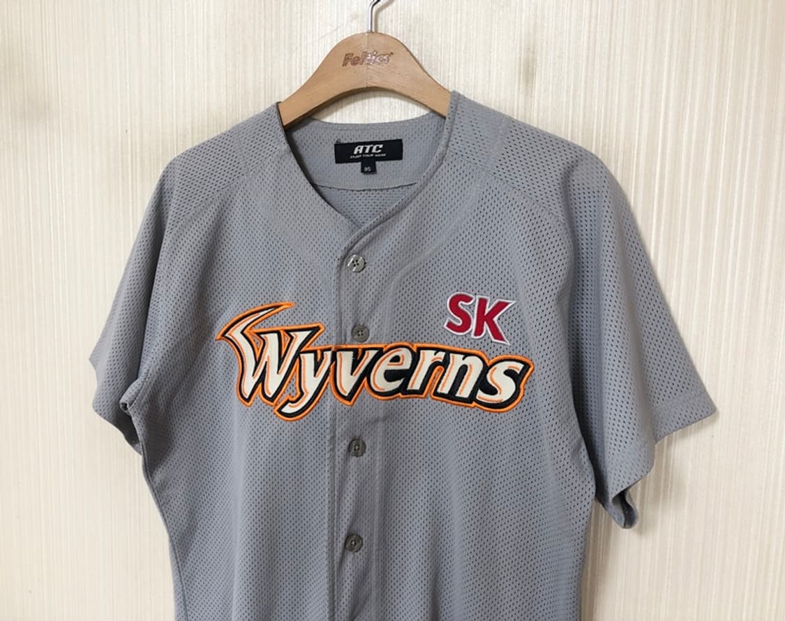 KBO ATC SK와이번스 원정유니폼/져지 95 #23 브라운 상품이미지6