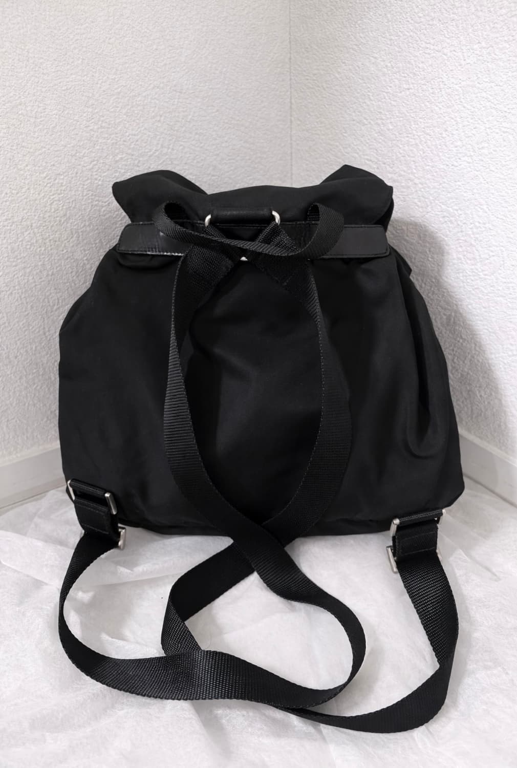 (프라다 정품)  프라다 포코노 나일론 백팩 상품이미지4