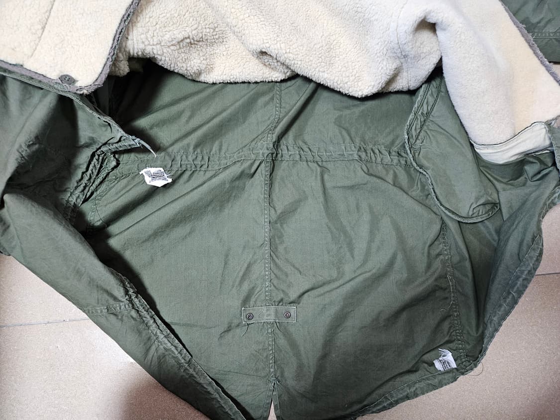 Og 60s m65 피쉬테일(개파카)미군 2세대 m/s 풀셋 상품이미지6