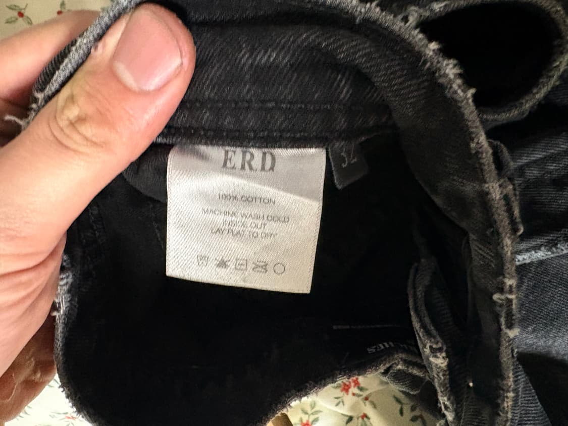 Erd 앙팡리쉬데프리메 23fw burn 플레어 데님 32 상품이미지4