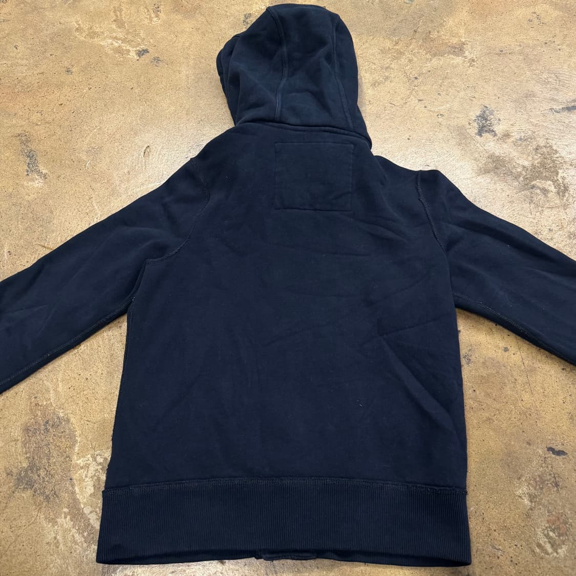 아베크롬비 네이비 단추 후드집업 상품이미지4