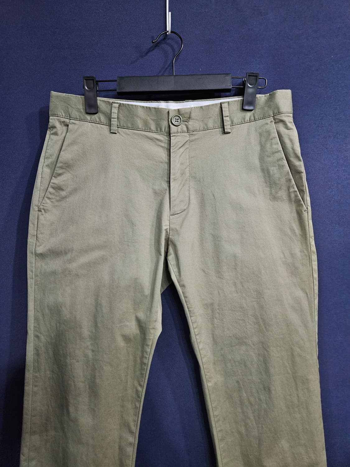 라코스테 카키 남성 슬림핏 허리 30 면바지  상품이미지7