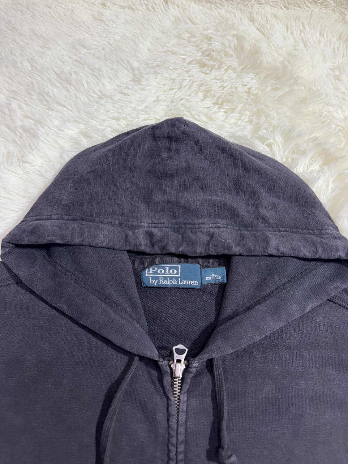 폴로 랄프로렌 빈티지 워싱 포니 후드집업  상품이미지7