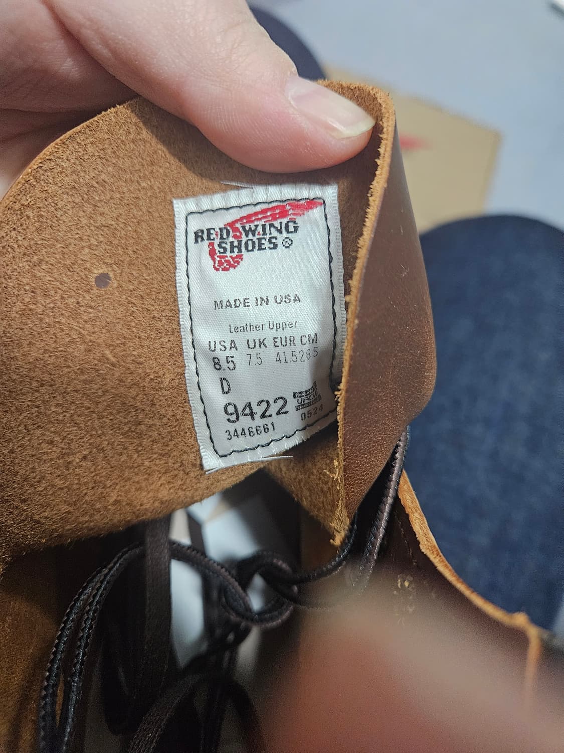 레드윙 벡맨 9422 새제품 상품이미지8