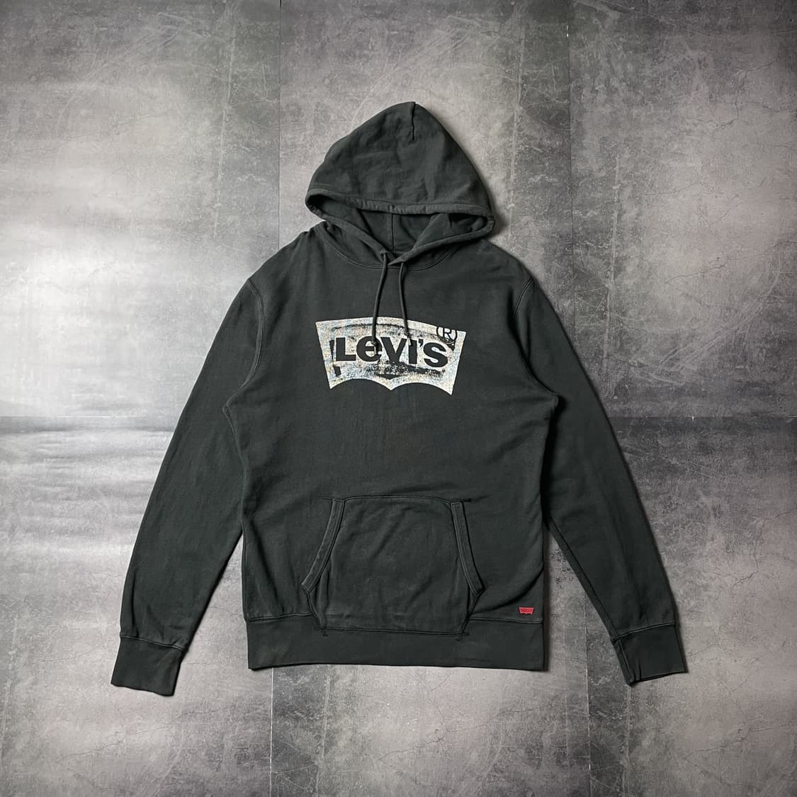 LEVI'S 리바이스 빈티지 블랙 롱슬리브 후드티 A00458 상품이미지1