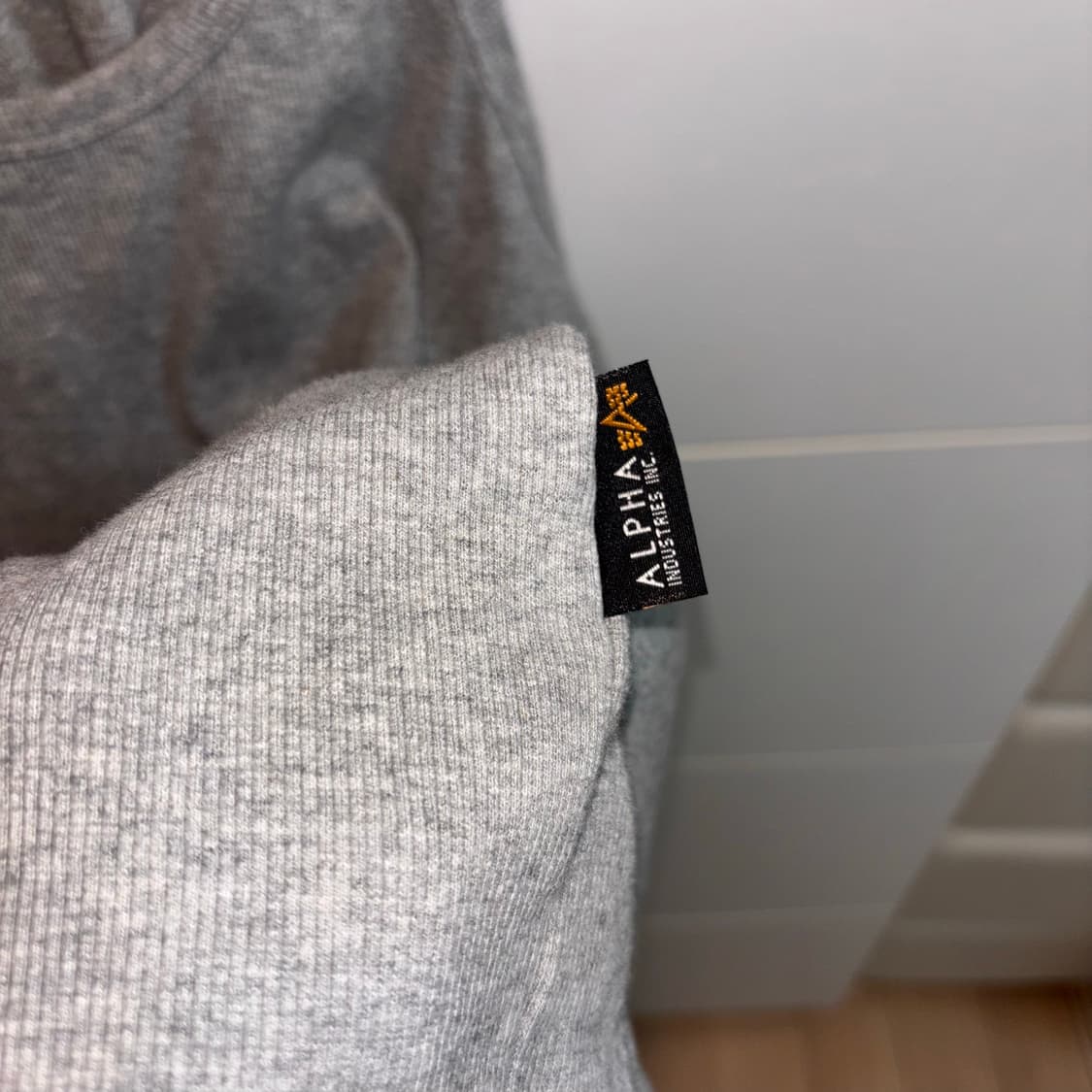 ALPHA INDUSTRIES 그레이 미군 나시 상품이미지4