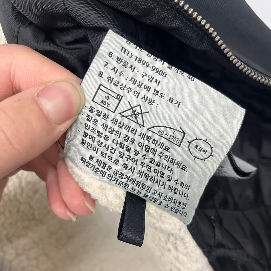 리바이스 후드 야상 블랙 여L 상품이미지10