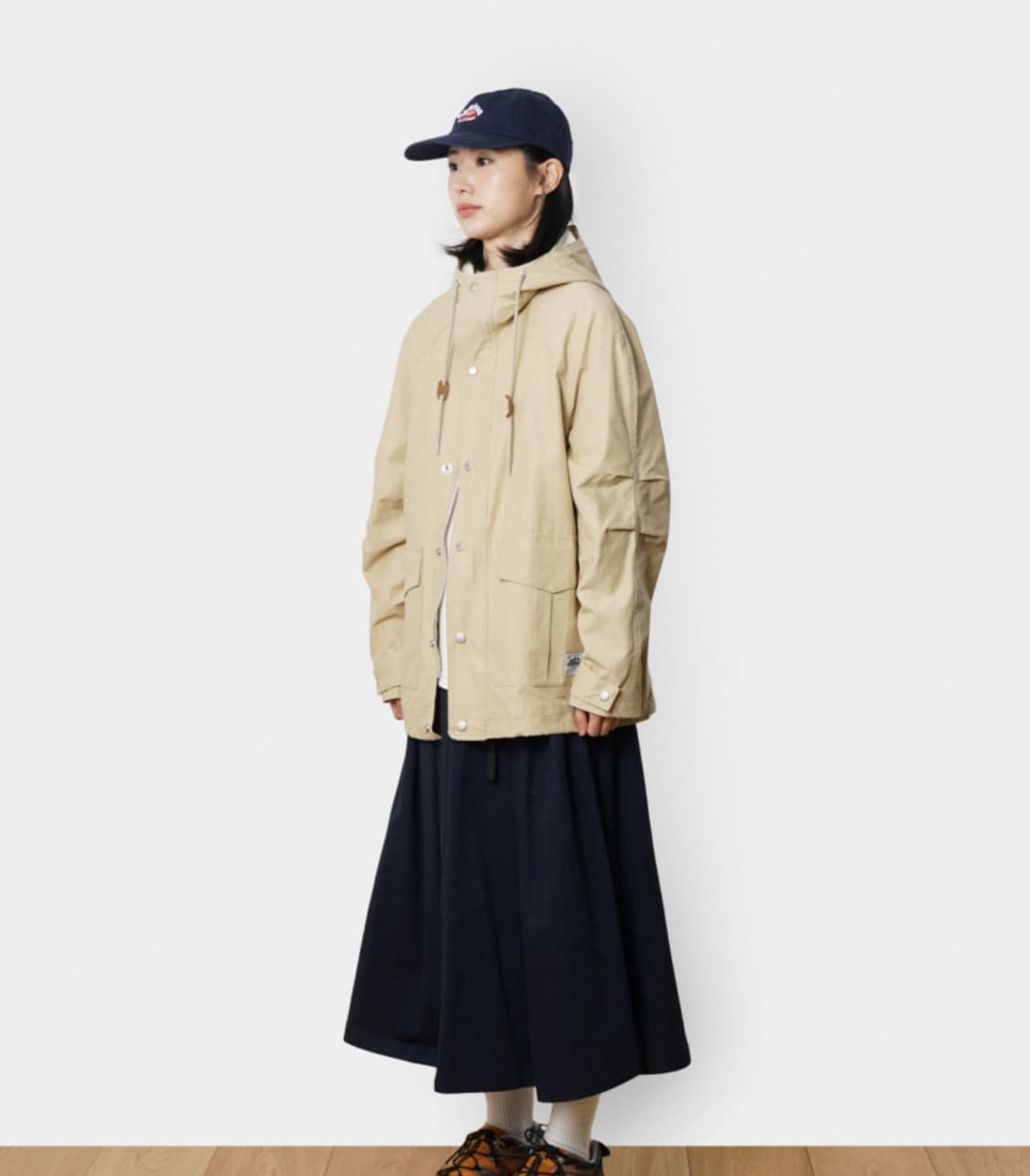 해브해드 벨티드 플레어 스커트 상품이미지2