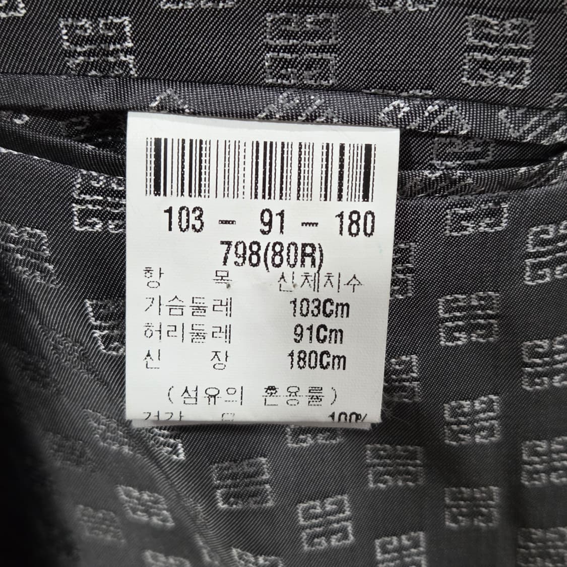 지방시 블레이저 자켓 80R/L 상품이미지3