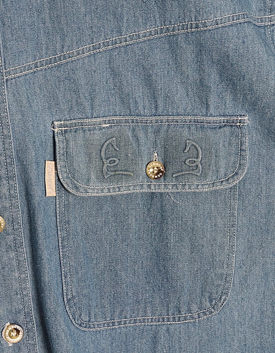 90's GEMBOY Denim Shirts 상품이미지4