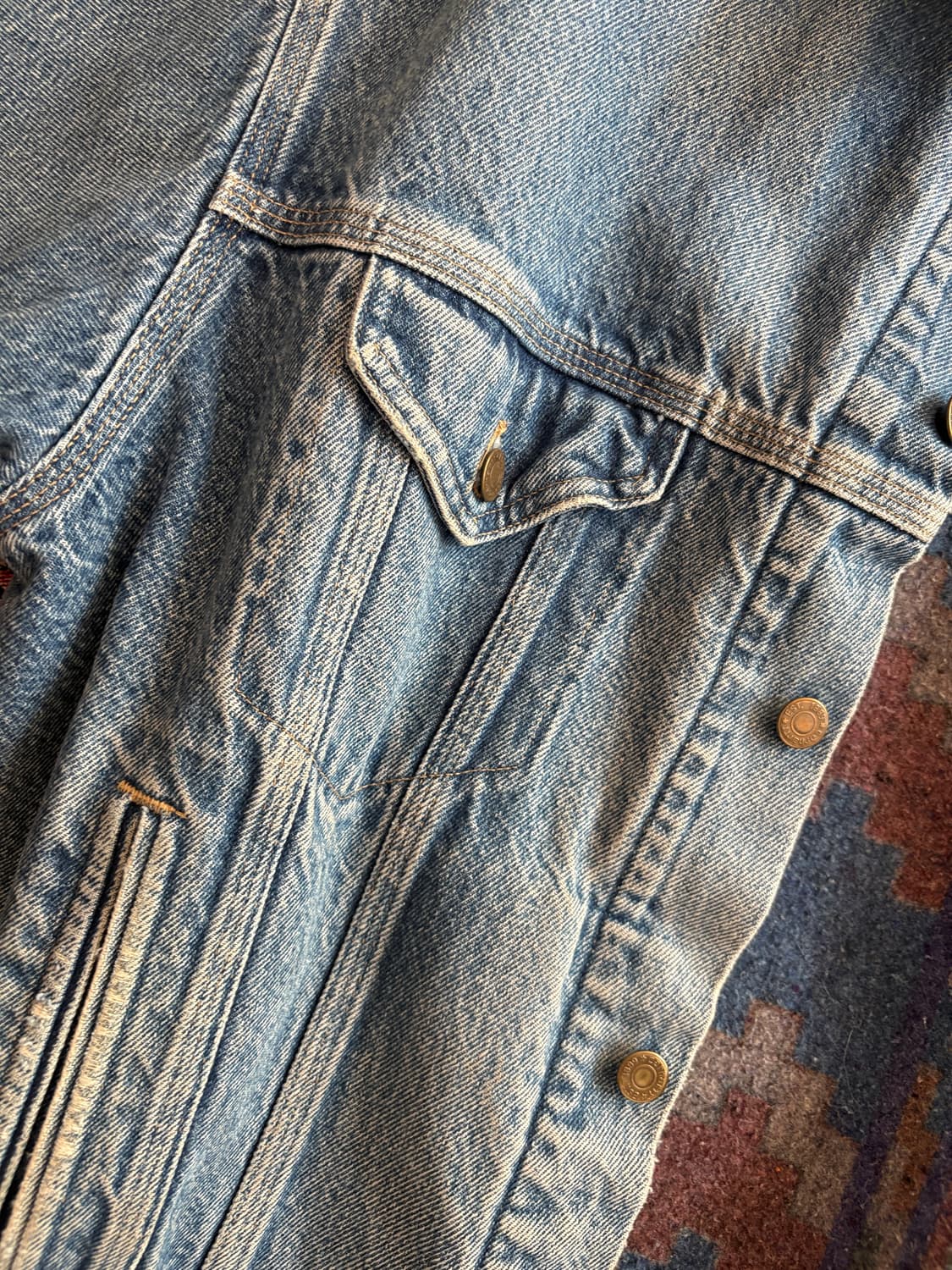 레어 빈티지 칼하트 데님 자켓 상품이미지5