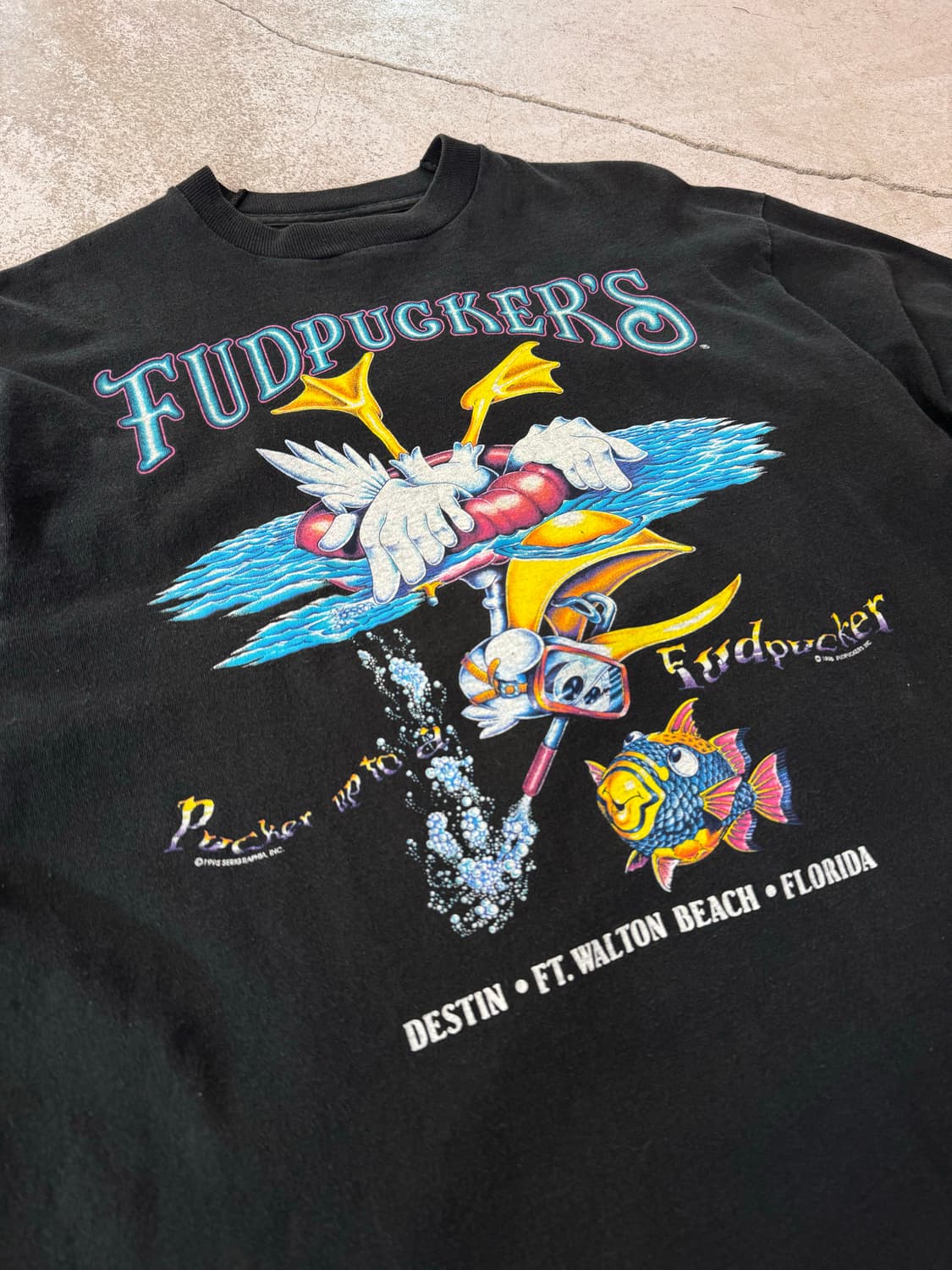 90s fudpucker's 롱슬리브 티셔츠 상품이미지2
