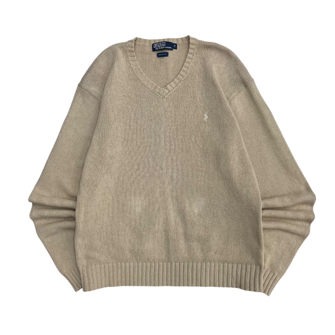 폴로 랄프로렌 화이트포니 아이보리 브이니트 M 상품이미지2