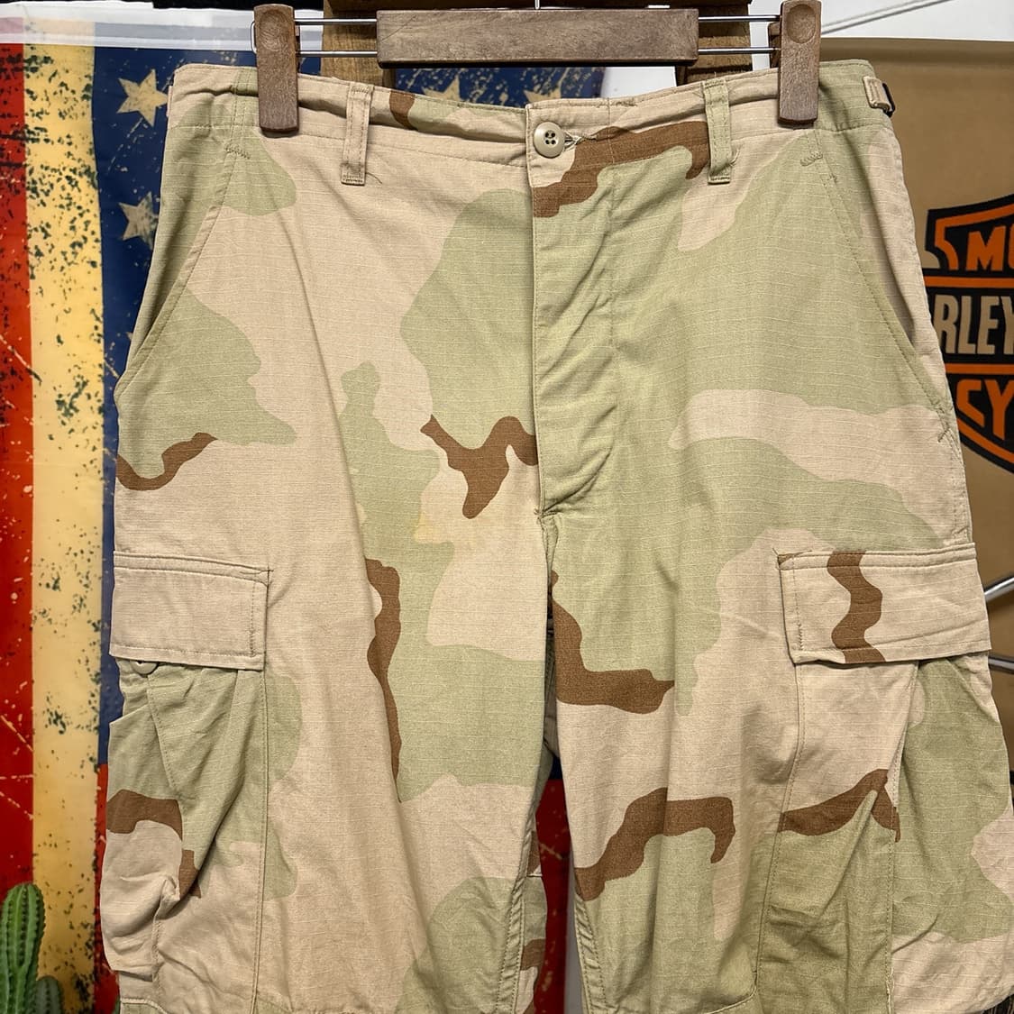 90s 오리지널 밀리터리 미육군 데저트카모 BDU 카고팬츠 N948 상품이미지3