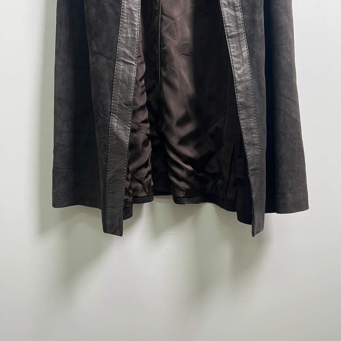 VTG 빈티지 스웨이드 로브 롱코트 상품이미지4