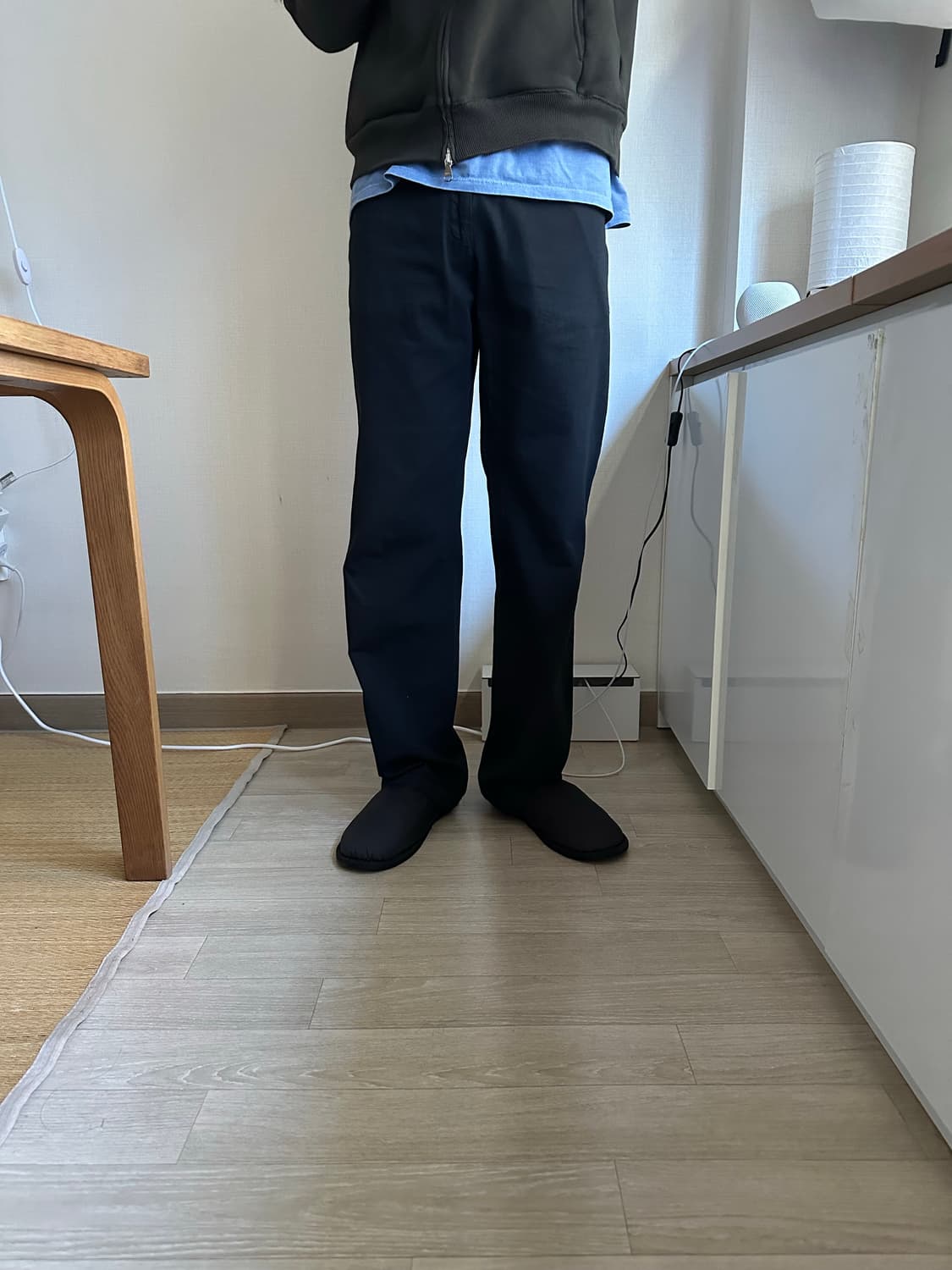 [체감 30~31인치] 기마구아스 alex trouser black 36 상품이미지2