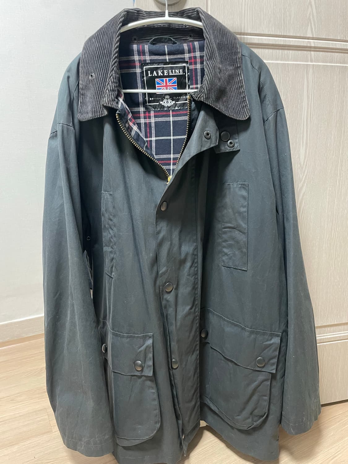 빈티지 왁스자켓 L 상품이미지1