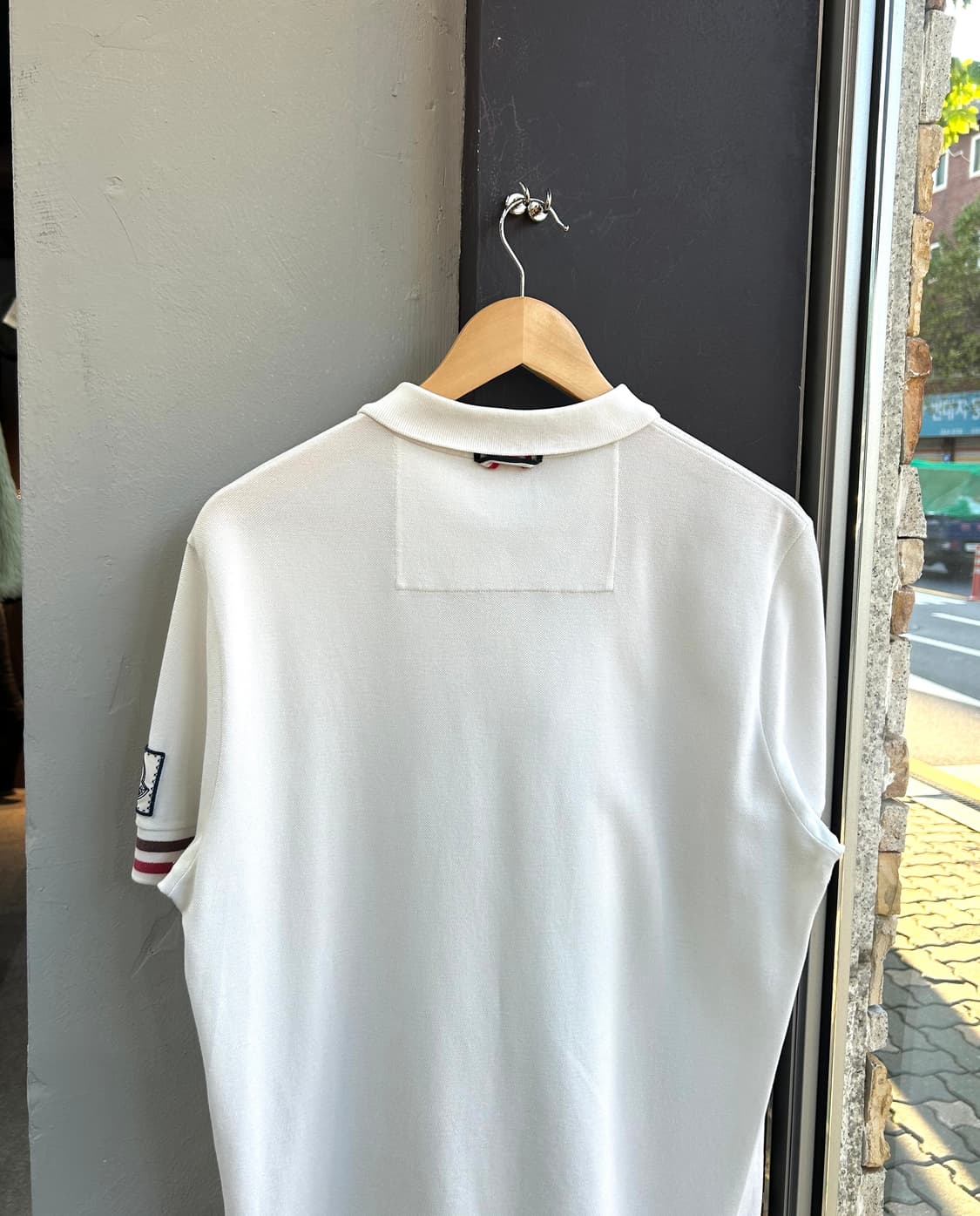 105/ 몽클레어 감마블루 화이트 폴로 반팔 상품이미지7