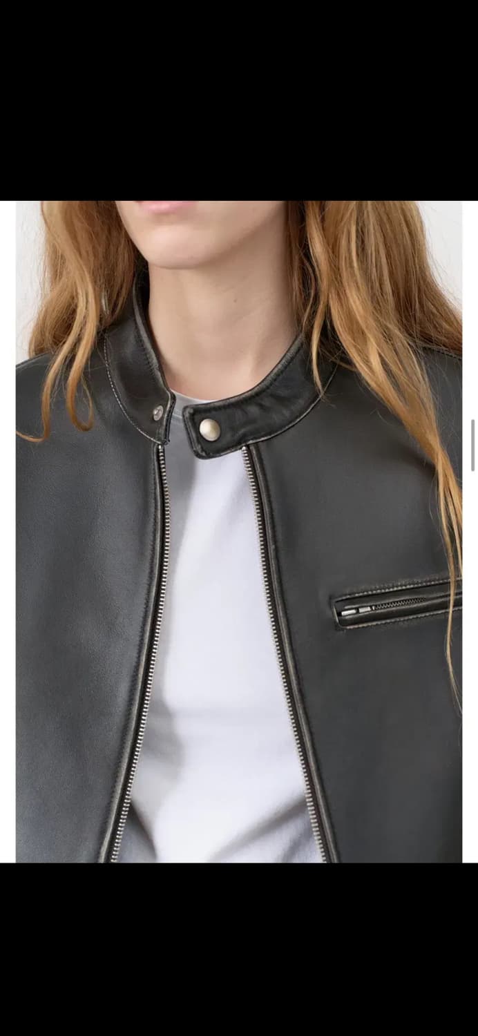 던스트 리얼레더 라이더 자켓 상품이미지3