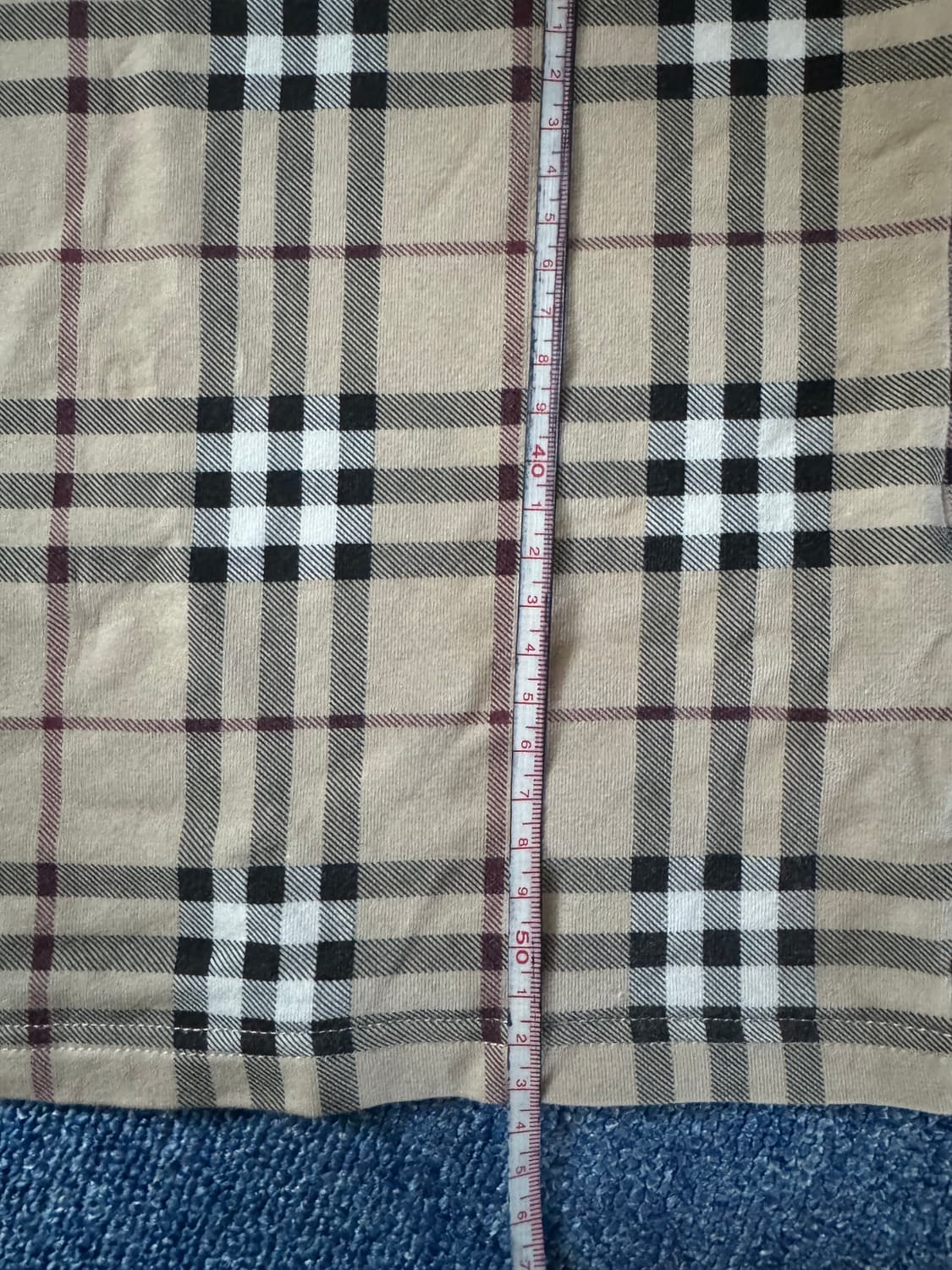 버버리노바체크 반팔 상품이미지3