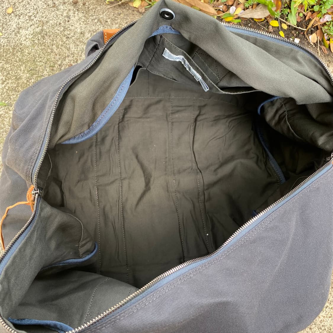 nonnative 보스턴 그레이 캔버스 가방 상품이미지8