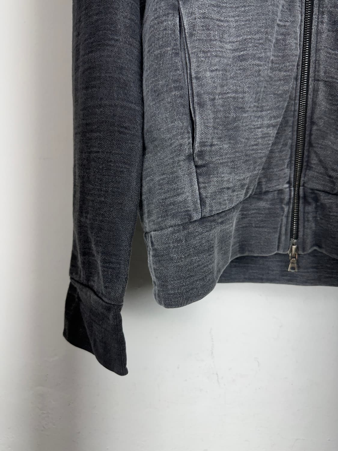 Ripvanwinkle Garment Dyed Double Zip Hoo 상품이미지3