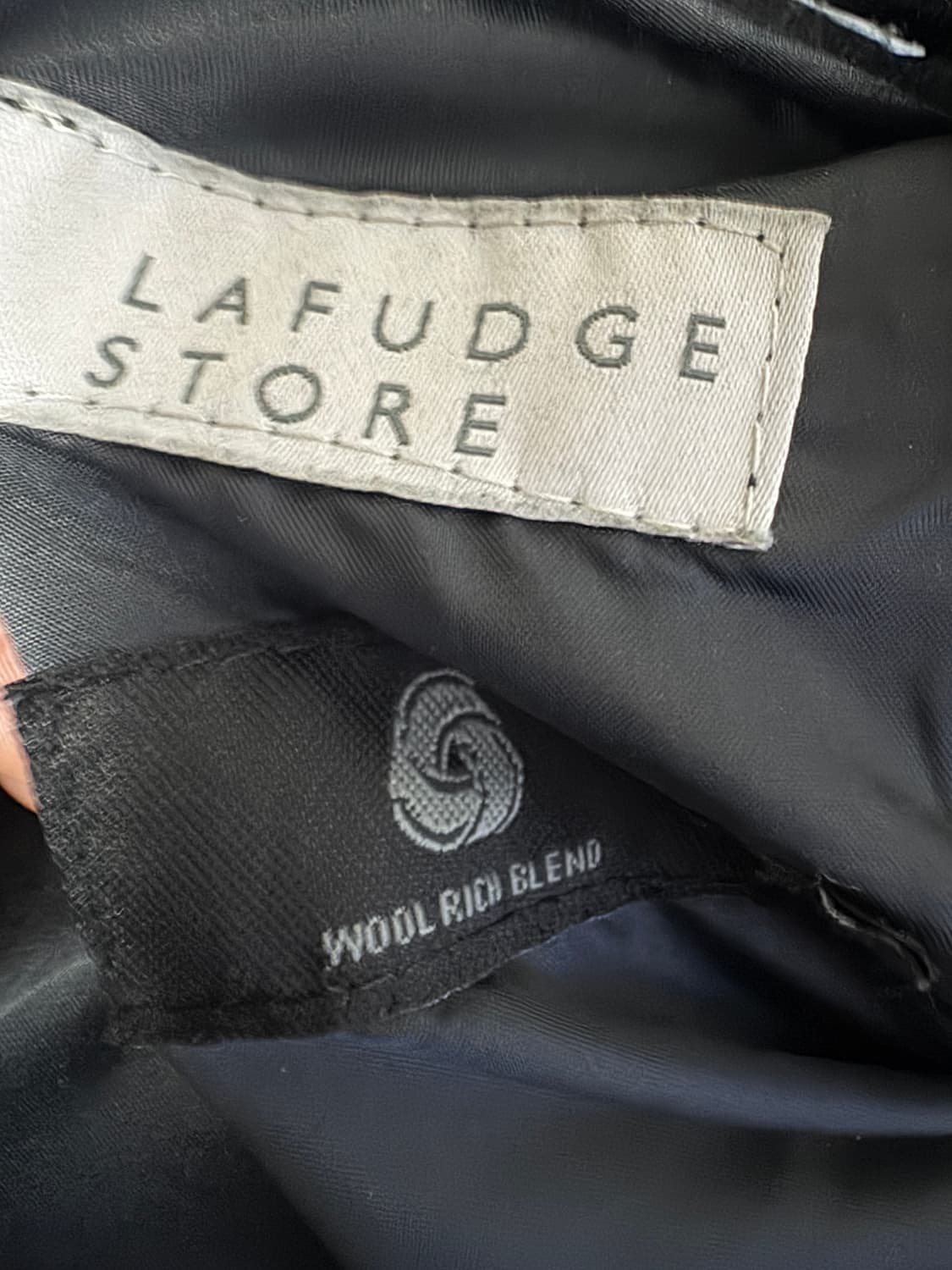 라퍼지스토어 울 혼방 미니멀 댄디 발마칸 코트 L 상품이미지3