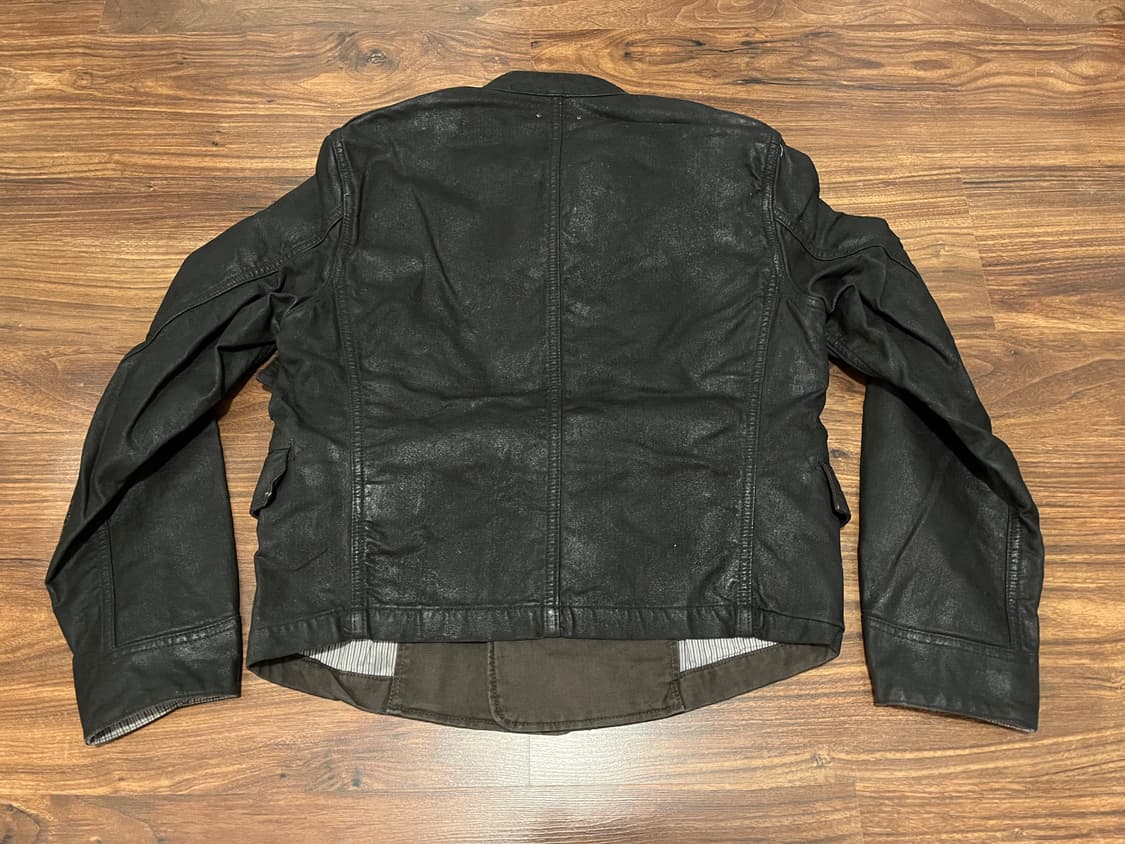 Stevenson Overall Co.더블 브레스트 코튼 왁싱 자켓 S 상품이미지2