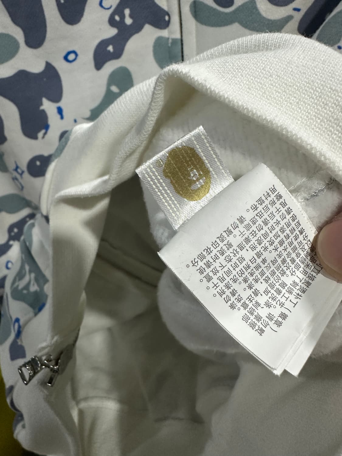 베이프 샤크후드집업 L 상품이미지7