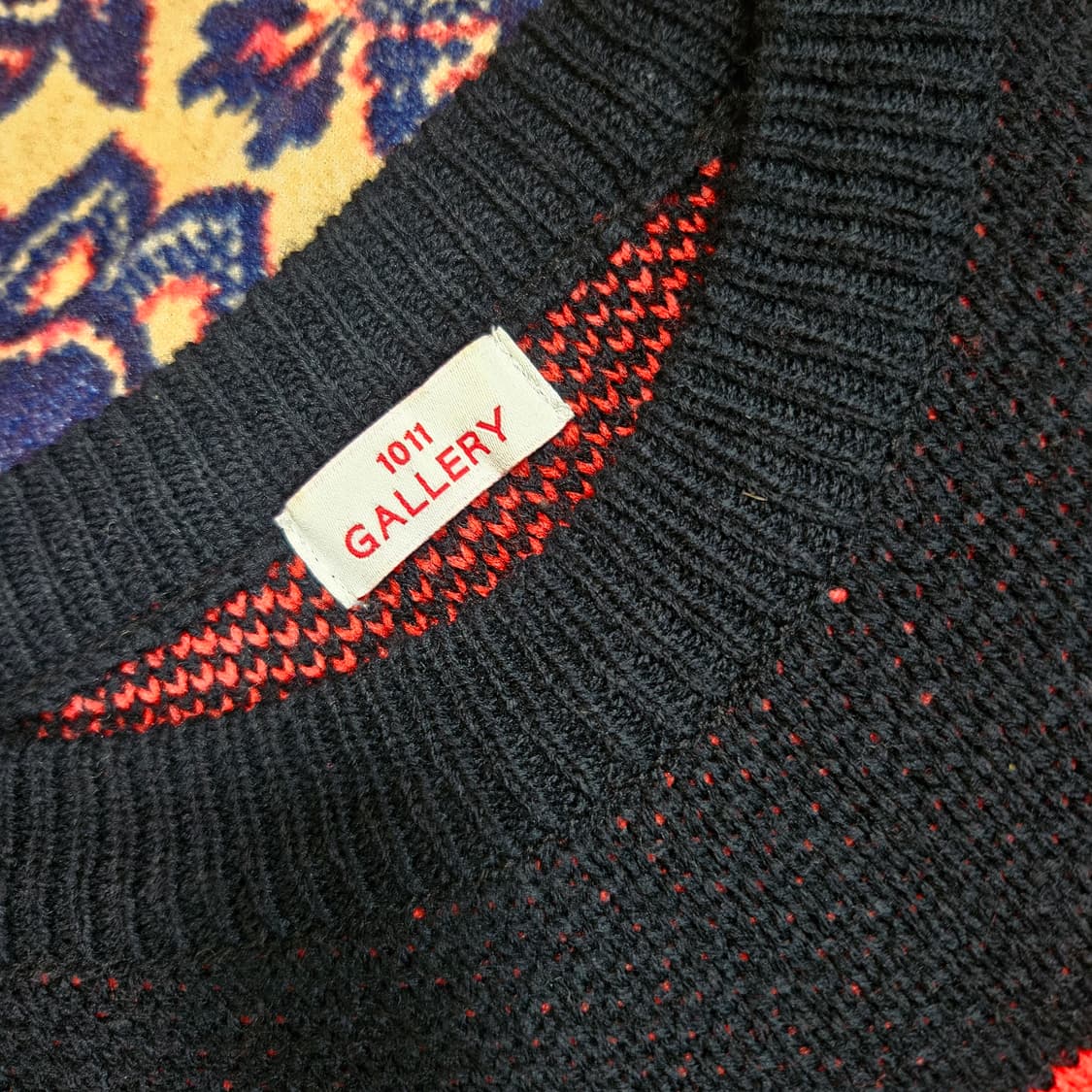 1011갤러리 페이스 일러스트 니트 1 size 상품이미지7