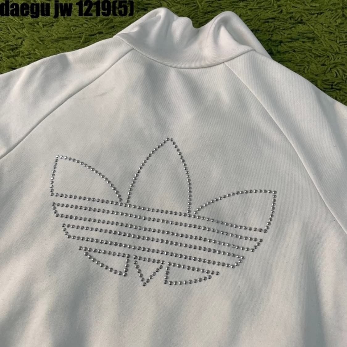 아디다스 화이트 글리터 로고 트랙탑 저지 95 상품이미지6