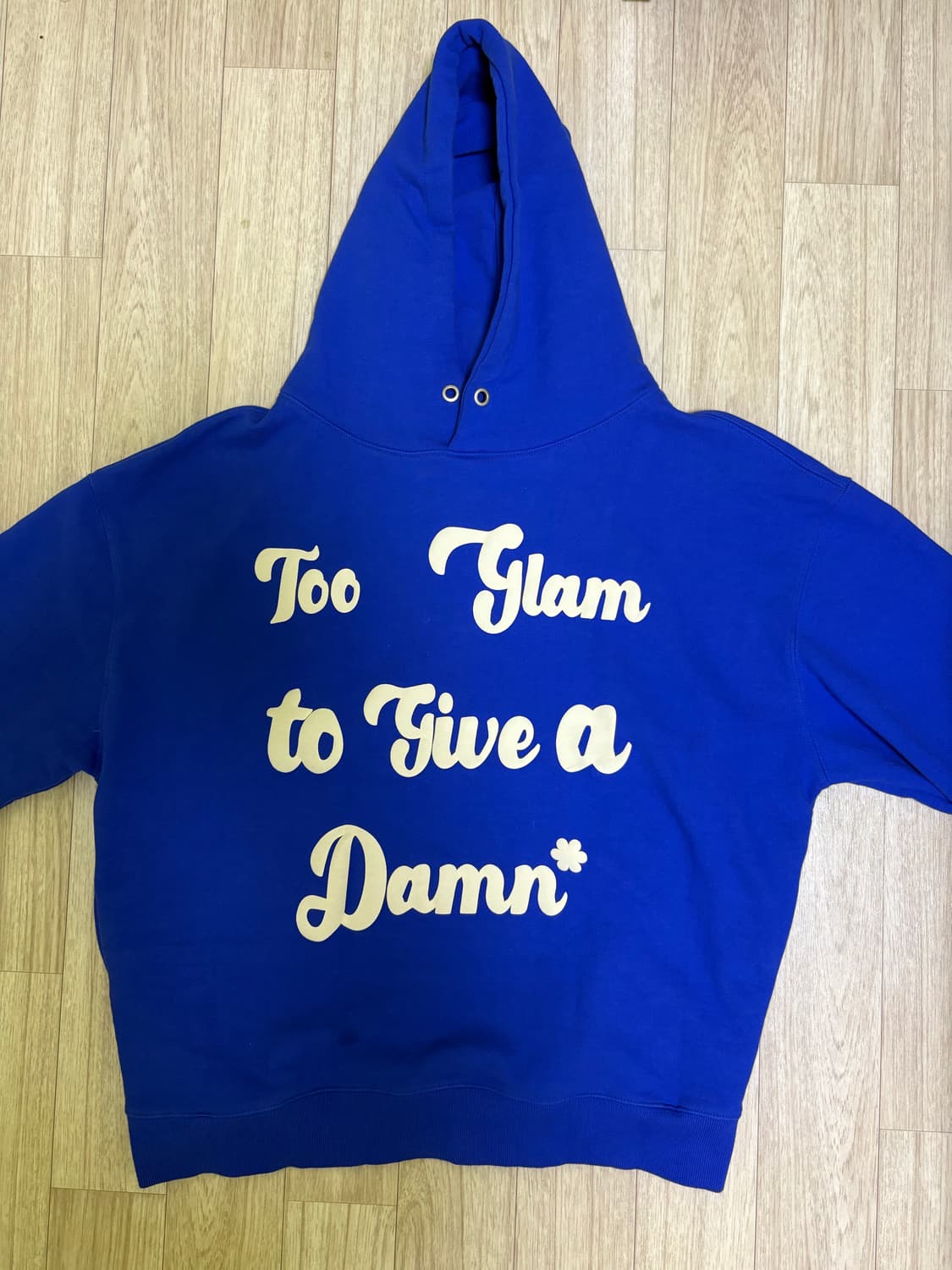 이코르 DAMN 볼륨 프린트 후드티 2 상품이미지1