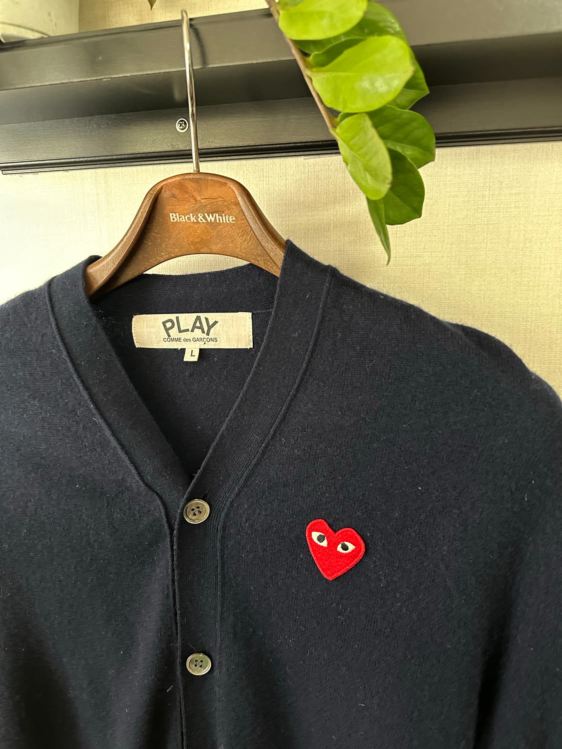 꼼데가르송 가디건 L(95-100) 상품이미지4