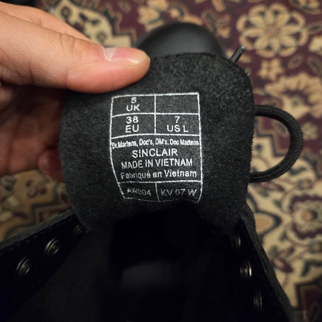 닥터마틴 8홀 싱클레어 부츠 상품이미지7