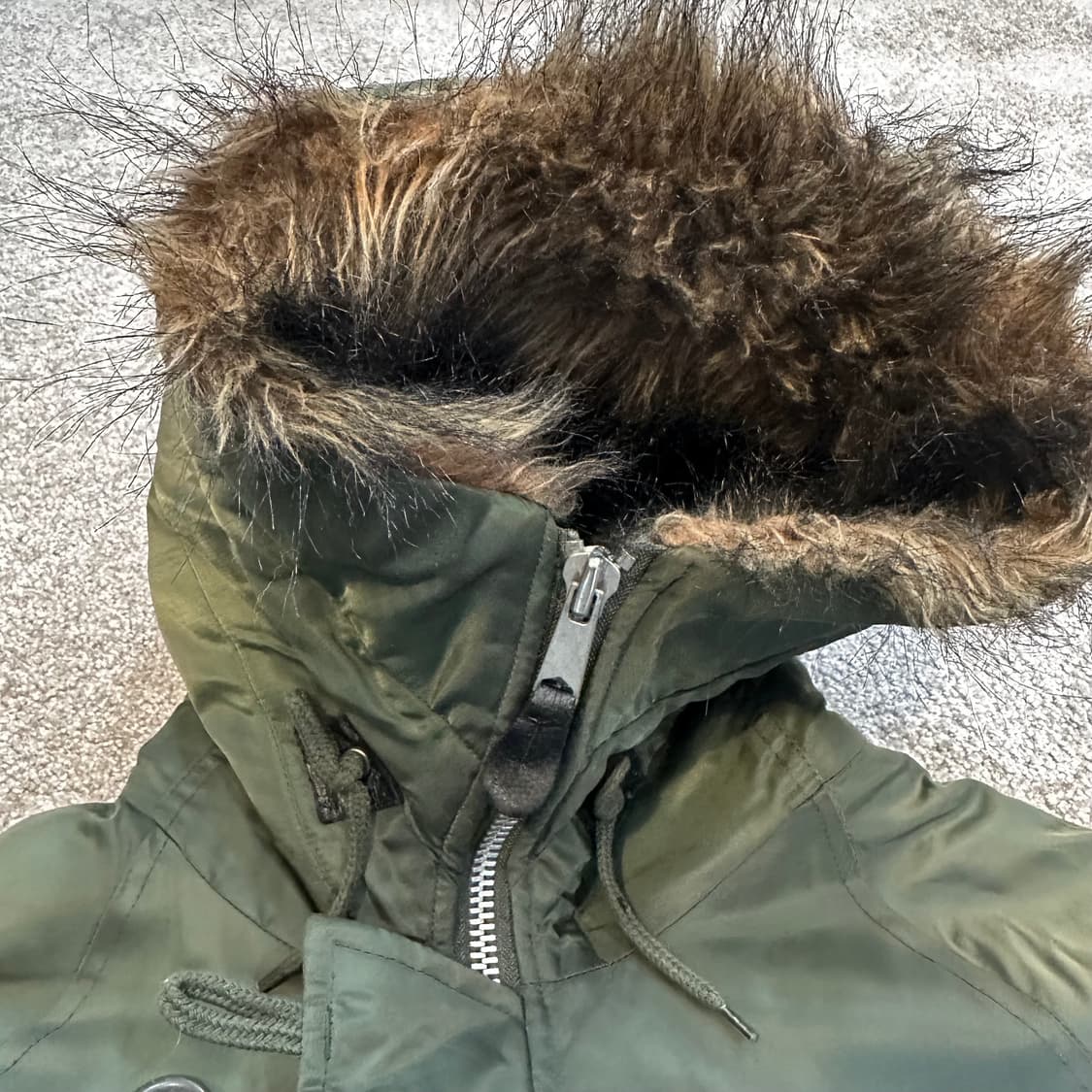 빈티지 네오식스 N-3B 플라잉 오리지널 파카L 상품이미지6