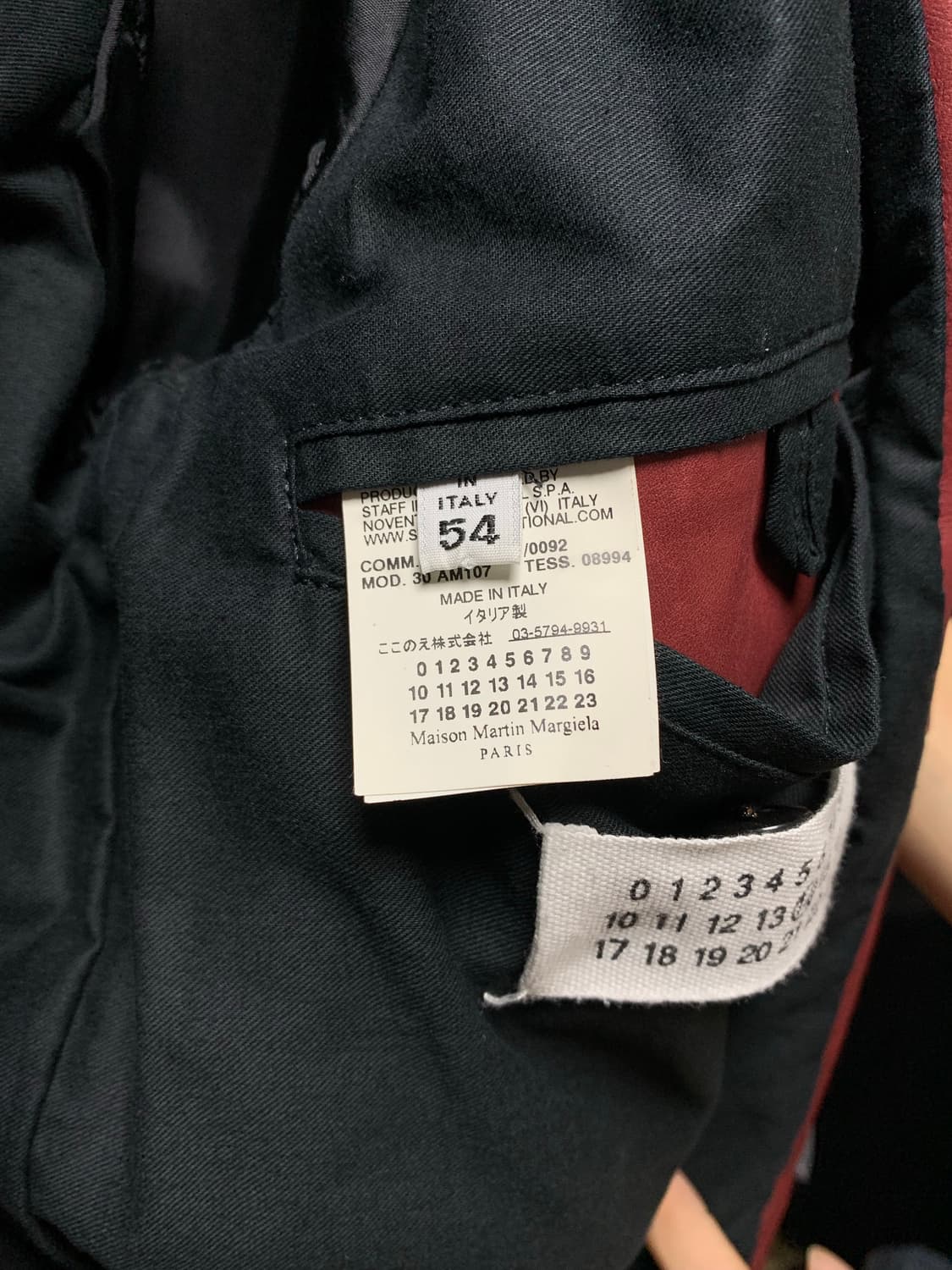 Margiela 5 zip leather moto jacket  상품이미지3