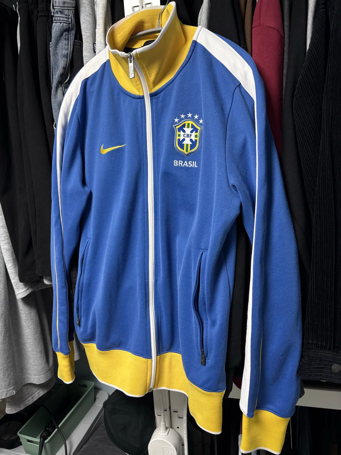 나이키 브라질 트랙탑 져지 (M) 상품이미지2