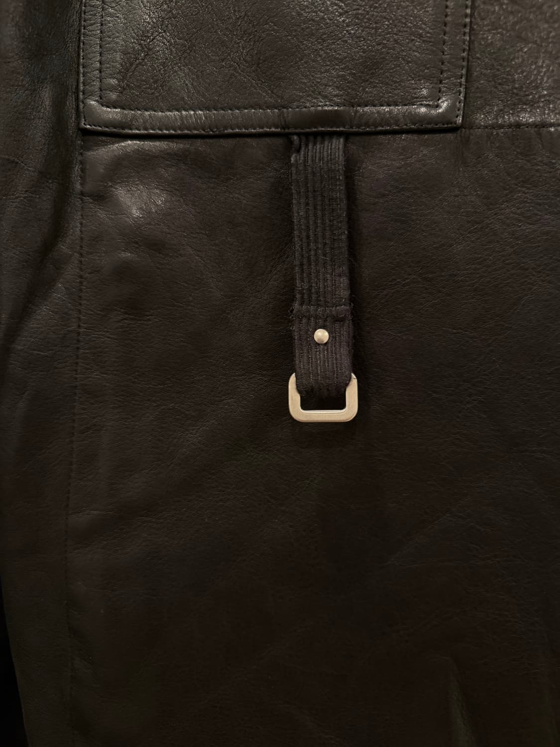 릭오웬스 레더 자켓  상품이미지3