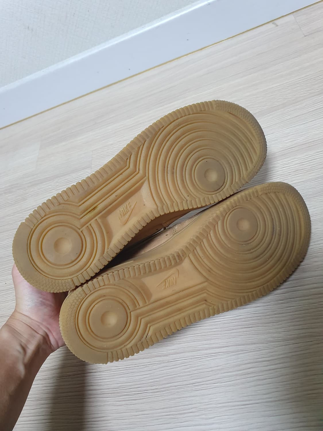 나이키 에어포스1 스웨이드 브라운 270 상품이미지7