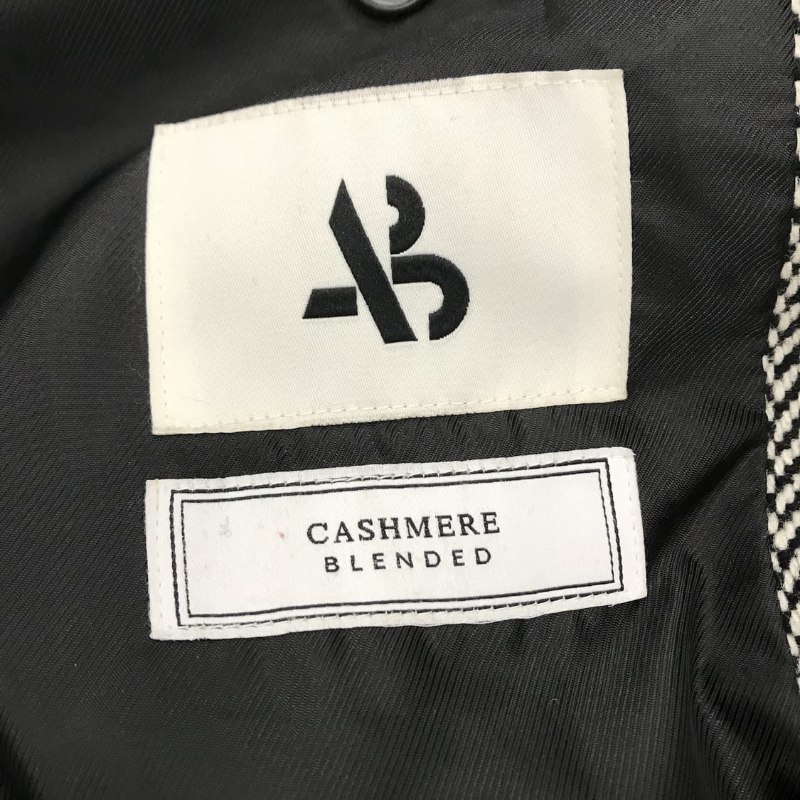 앤더슨벨 캐시미어 블렌디드 해링본 더블코트 [S] 상품이미지6