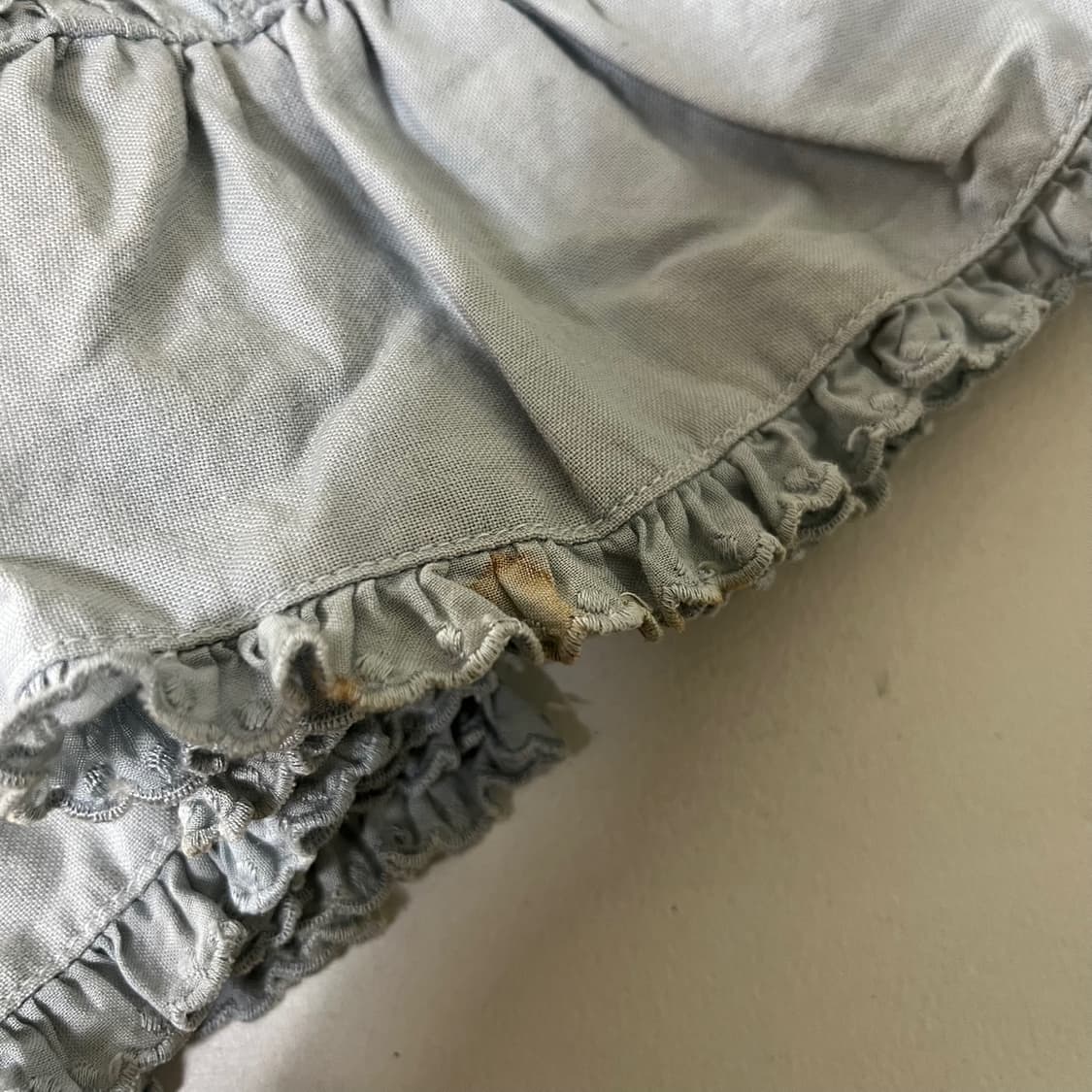 [JPN] 빈티지 레이스 프릴 코튼 블라우스 상품이미지7