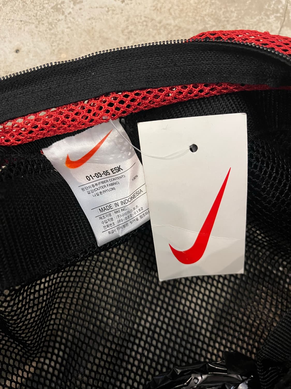 빈티지 00s 나이키스포츠 메쉬백팩 상품이미지6