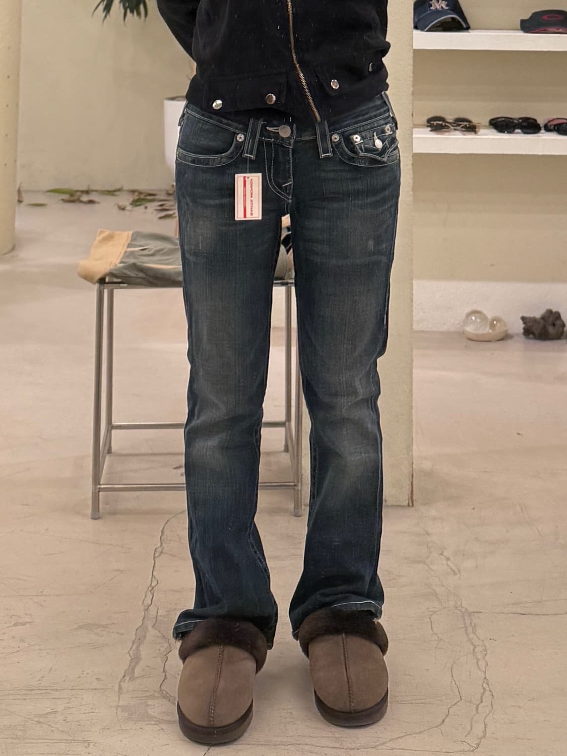 트루릴라젼 y2k 빈티지 부츠 데님 팬츠 U234 상품이미지1