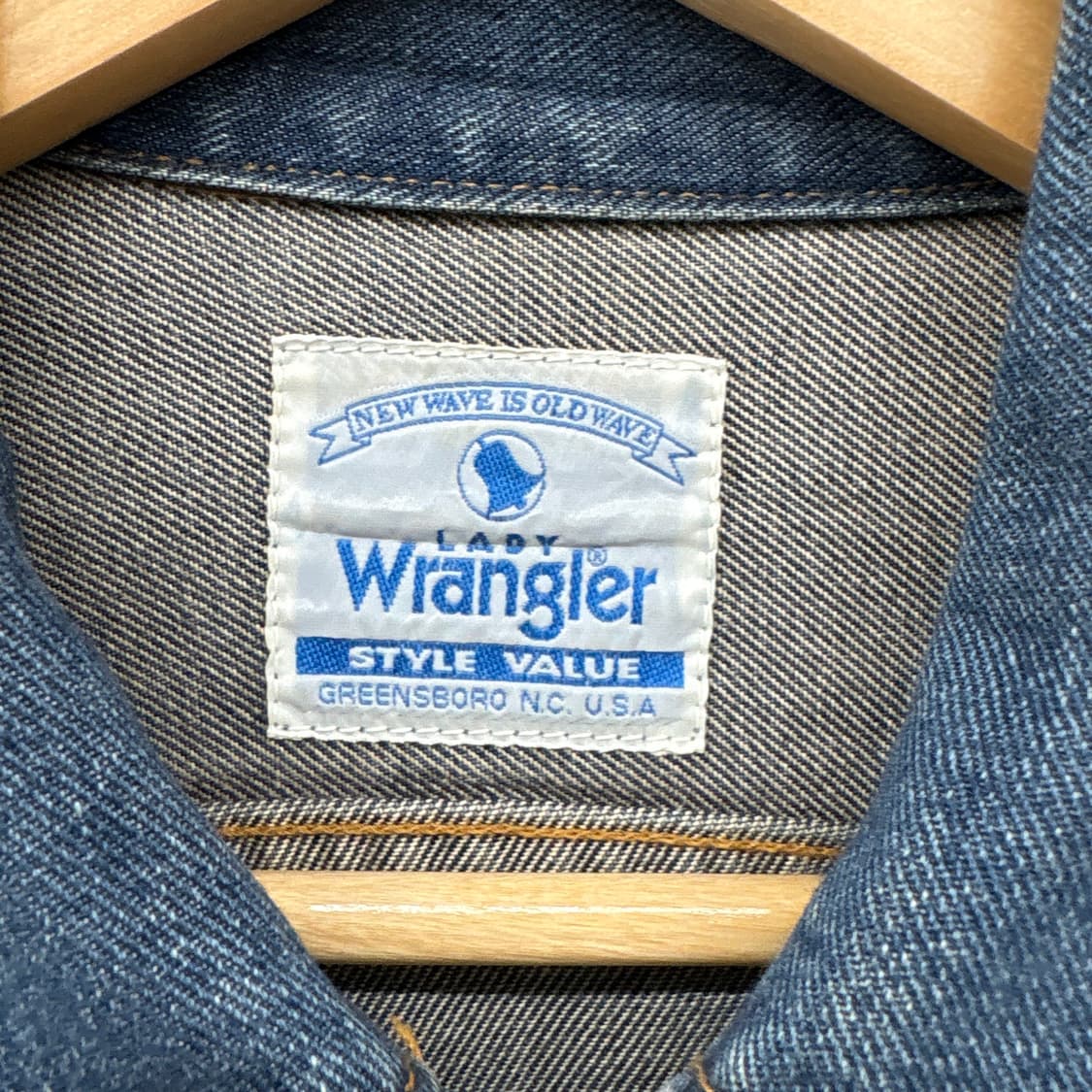 랭글러 데님 자켓 청자켓 여성 M 상품이미지3