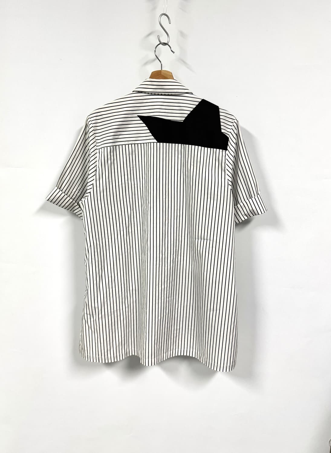  ETRE CECIL 에트르 세실 스트라이브 롤업소매 반팔티셔츠 M 상품이미지2